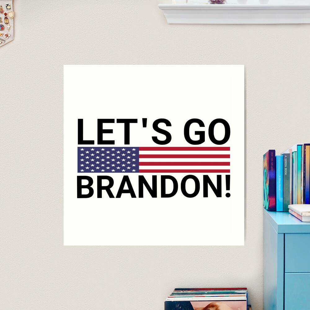 Let's Go Brandon FJB Anti Biden Garden Flag - Trends Bedding