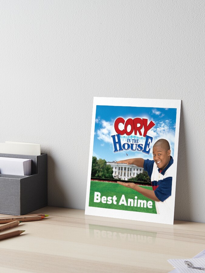 Cory In The House Best Anime Art Board Print By Vabster Redbubble