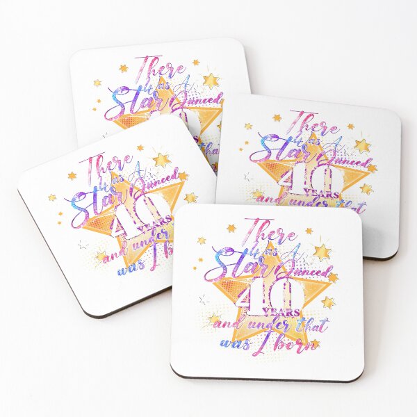 Item preview, Birthday 40 years, shooting star designed and sold by JIGGO.