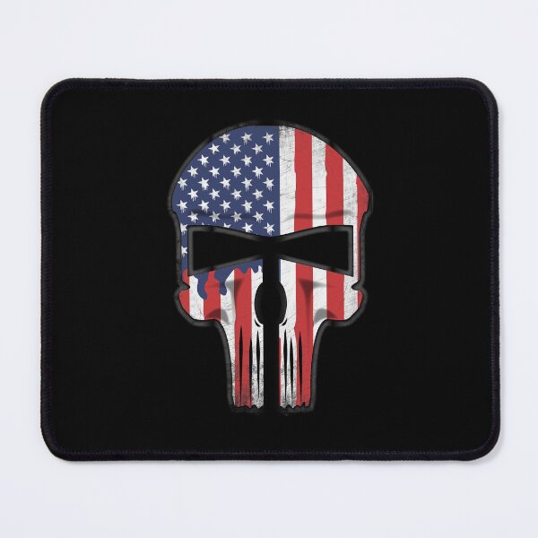 Item preview, Warrior Skull Flag U.S. Flag designed and sold by PEHardy-Designs.