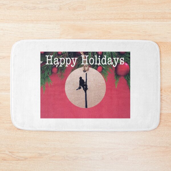 Item preview, Happy Holidays Arborist Chainsaw Tree Surgeon gift present designed and sold by Gordon Lavender.