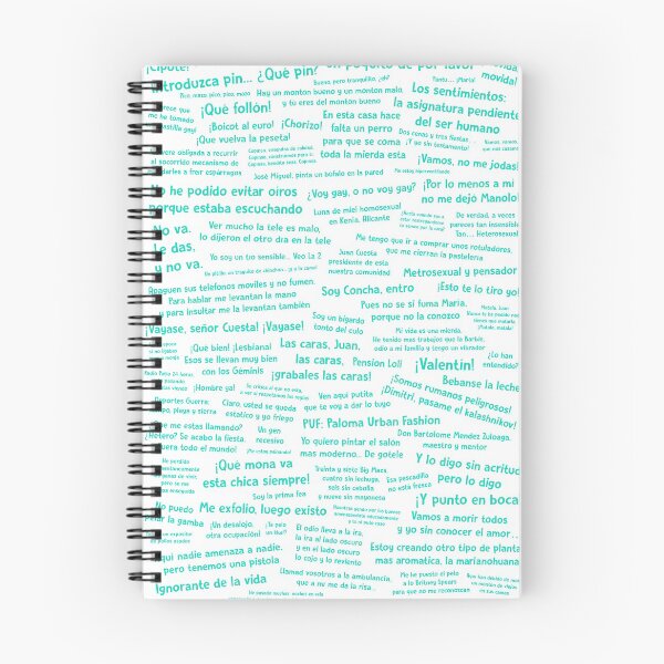 Item preview, Phrases Here There Is No Who Alive (turquoise letters) designed and sold by erivera7.