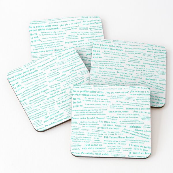 Item preview, Phrases Here There Is No Who Alive (turquoise letters) designed and sold by erivera7.