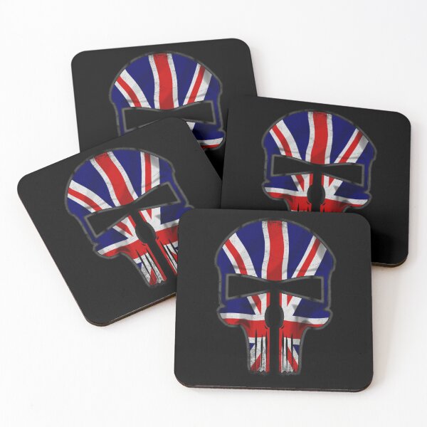 Item preview, Warrior Skull Flag U.K. Flag designed and sold by PEHardy-Designs.