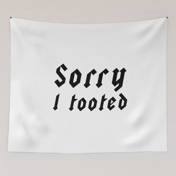 Item preview, sorry I Tooted: funny gift idea for trumpet player designed and sold by dorento07.