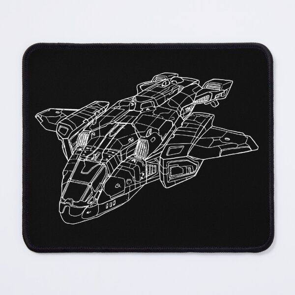 Item preview, UNSC Pelican - White Outline designed and sold by ONI-Creative.