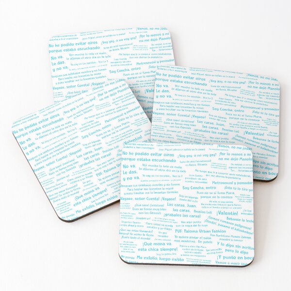 Item preview, Phrases Here There Is No Who Alive (light blue letters) designed and sold by erivera7.