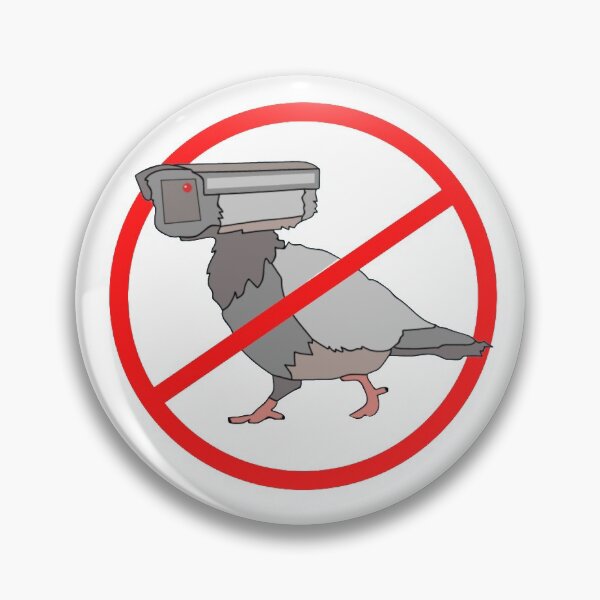 Item preview, Drone birds not allowed designed and sold by ThumbUpDesigns.