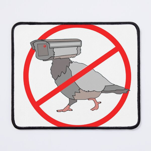 Item preview, Drone birds not allowed designed and sold by ThumbUpDesigns.