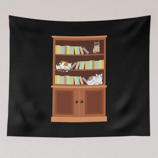 Item preview, LOVE BOOKS - BOOKS ON THE SHELF designed and sold by Clurixious.