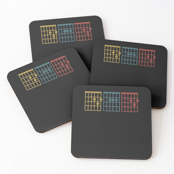 Item preview, Mens Vintage Guitar Chord Dad Essential designed and sold by troyMmandeville.
