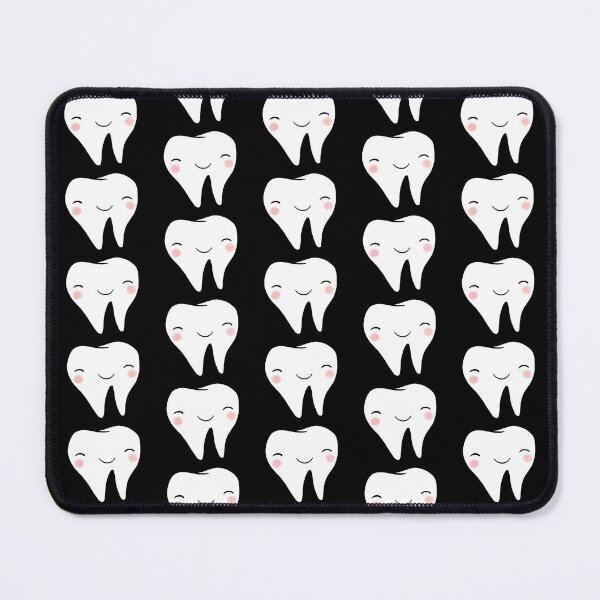 Item preview, Happy Tooth (Black) designed and sold by Happimola Designs.