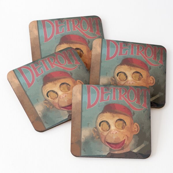 Item preview, Detroit Creepy Monkey Doll designed and sold by ADHDalex.