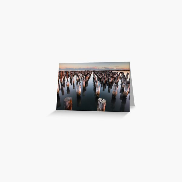 Princes Pier Melbourne Greeting Card