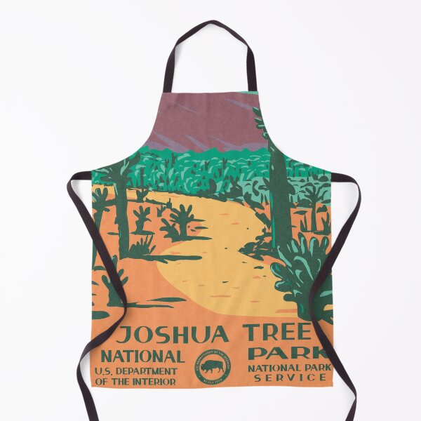 Item preview, Joshua Tree National Park Cholla Cactus Garden Vintage WPA Poster designed and sold by JordanHolmes.