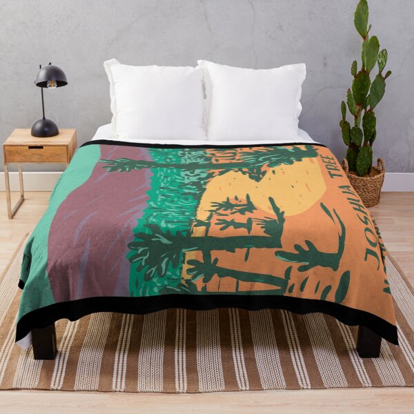 Item preview, Joshua Tree National Park Cholla Cactus Garden Vintage WPA Poster designed and sold by JordanHolmes.