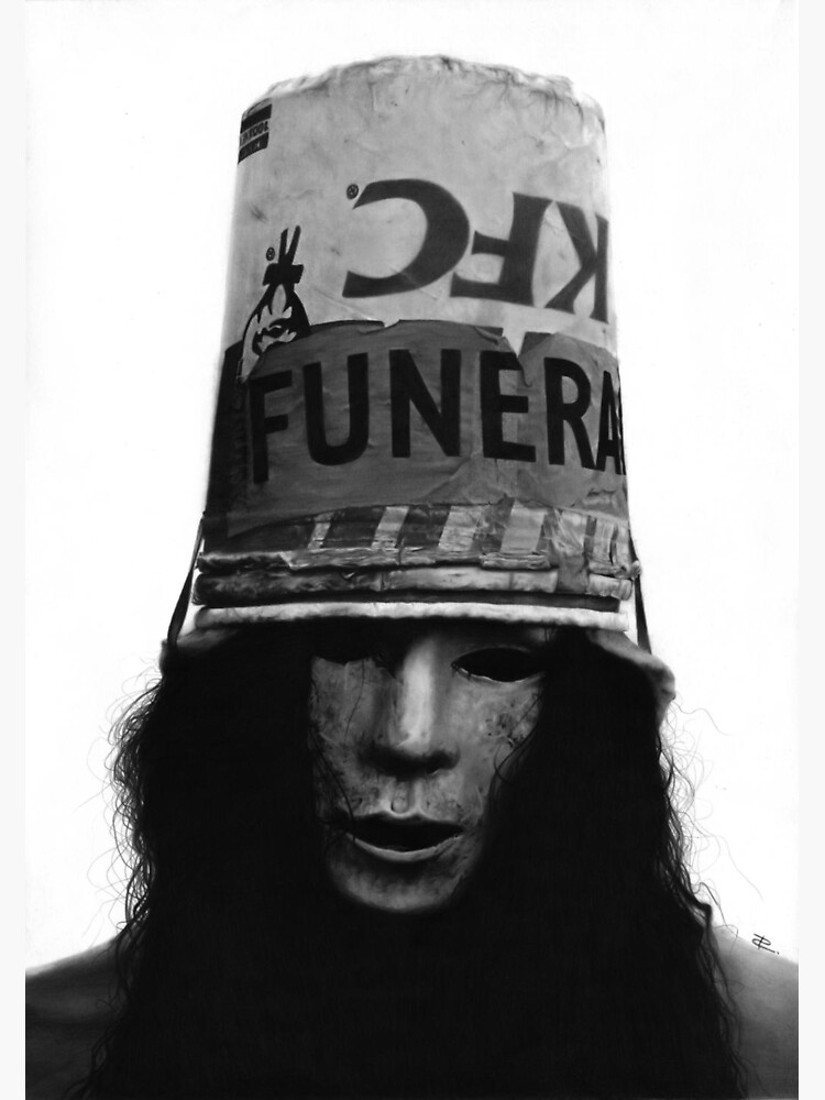 "buckethead" Poster for Sale by Fushina Redbubble