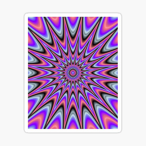 Optical Illusion Sticker