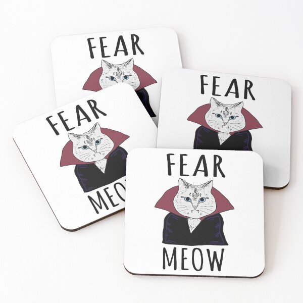 Item preview, Fear Meow, Cute Vampire Cat designed and sold by Cariocas.