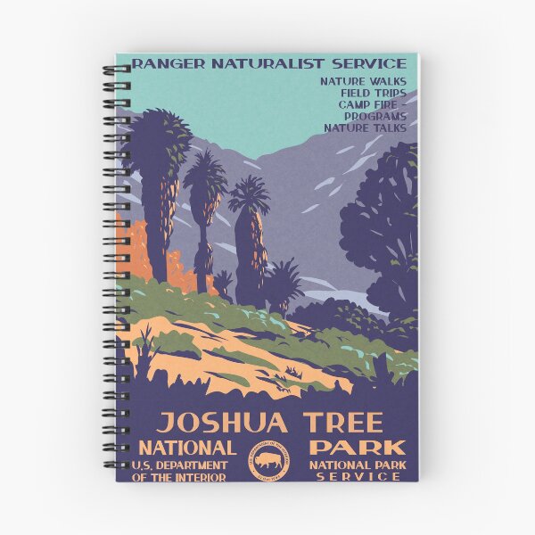 Item preview, Parque Nacional Joshua Tree Cottonwood Springs Oasis Vintage WPA Póster designed and sold by JordanHolmes.