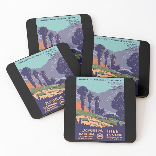 Item preview, Joshua Tree National Park Cottonwood Springs Oasis Vintage WPA Poster designed and sold by JordanHolmes.