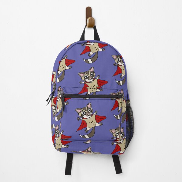 Item preview, Cute Flying Sugar Glider Superhero Cartoon designed and sold by Nature's Fancy.