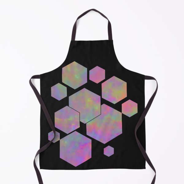Item preview, Colorful Vibrant Marble-Like Hexagonal Modern designed and sold by Shapes-Mania.