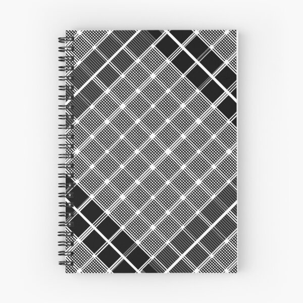 Item preview, Criss Cross Wide Line Pattern Angled with Gradated Shades of Black designed and sold by Neil Feigeles.