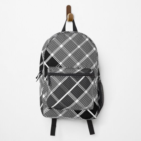 Item preview, Criss Cross Wide Line Pattern Angled with Gradated Shades of Black designed and sold by Neil Feigeles.