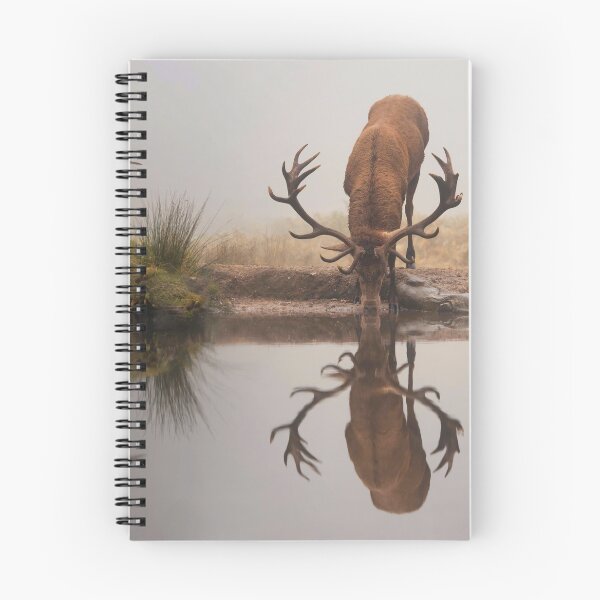 Item preview, Heron and stag at the watering hole designed and sold by Junkyardmax.