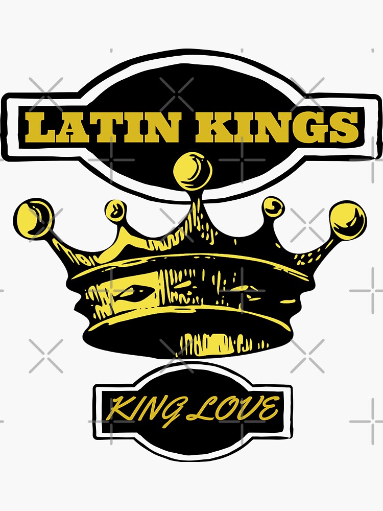 Latin Kings Inspired Crown With Words King Love Old School Style