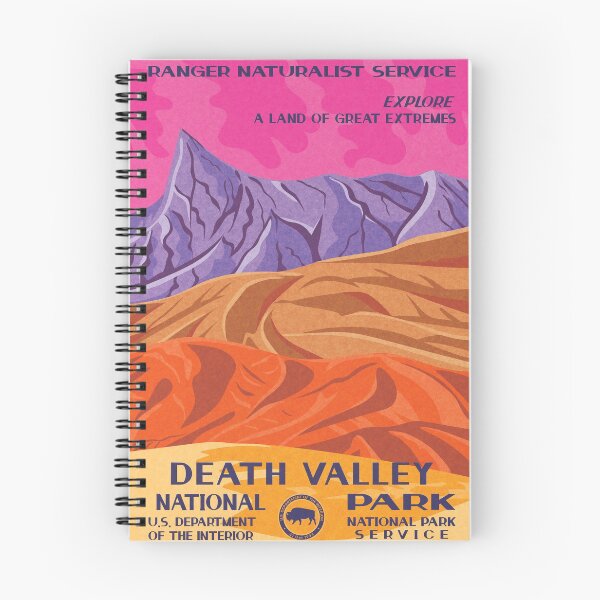 Item preview, Death Valley National Park Vintage WPA Poster designed and sold by JordanHolmes.