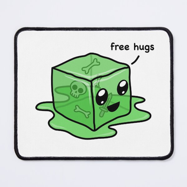 Item preview, Kawaii Gelatinous Cube designed and sold by ArtfulMooDesign.
