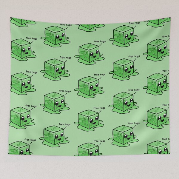 Item preview, Kawaii Gelatinous Cube designed and sold by ArtfulMooDesign.