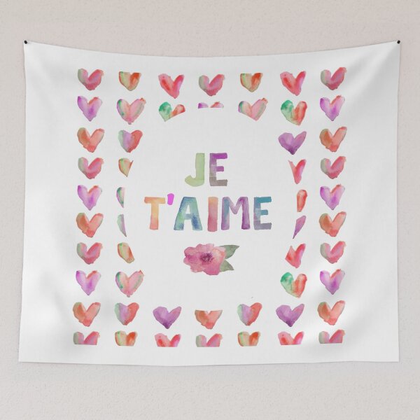 Item preview, Je T'Aime designed and sold by peggieprints.