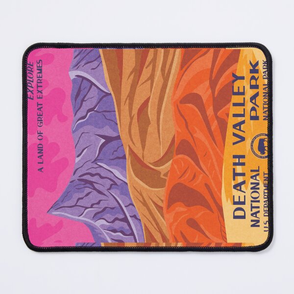 Item preview, Death Valley National Park Vintage WPA Poster designed and sold by JordanHolmes.