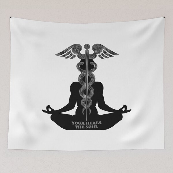 Item preview, Yoga Heals The Soul designed and sold by uranus-art.