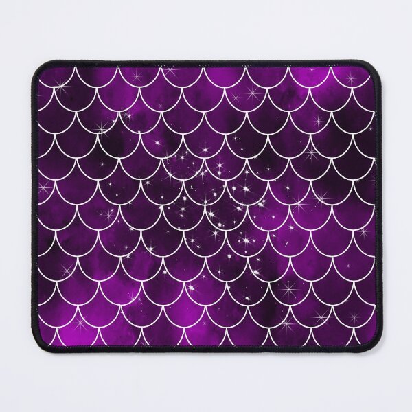 Item preview, Dark Purple Mermaid Pattern designed and sold by Julie Erin Designs.