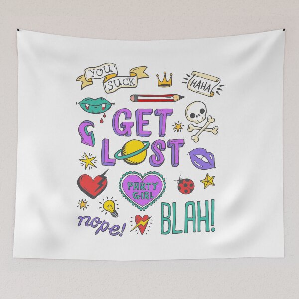 Item preview, Get Lost | Party Girl  designed and sold by Obsesie.
