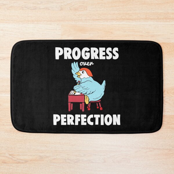 Item preview, Motivational Progress Over Perfection Back to School Teacher designed and sold by wingstar.