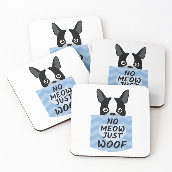 Item preview, No Meow Just Woof Cute Dog designed and sold by Light79.