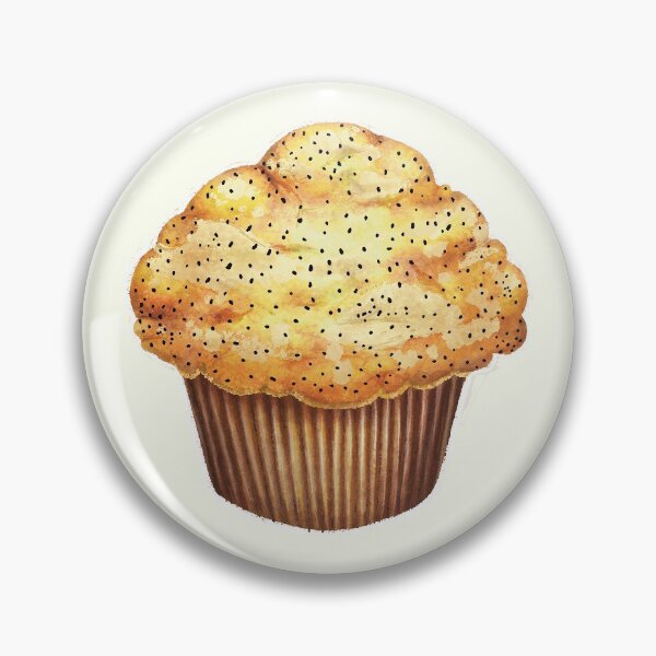 Item preview, Lemon Poppy Seed Muffin designed and sold by HomebrewLipLab.