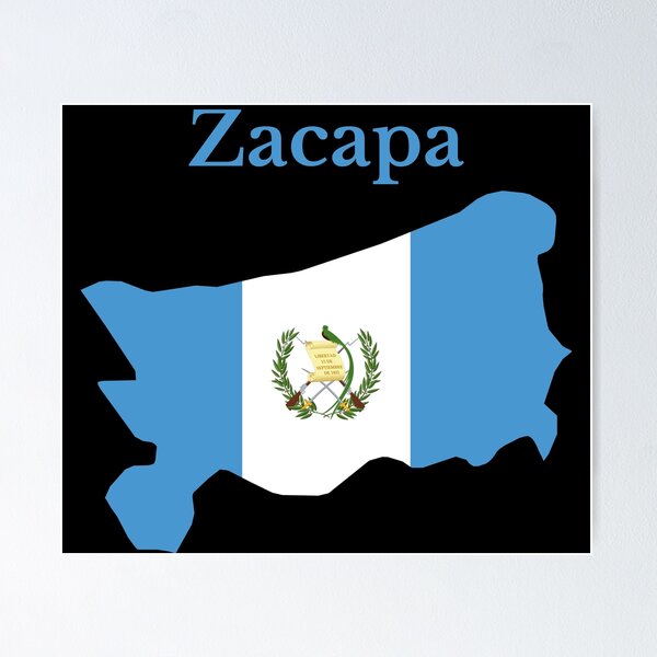 Item preview, Zacapa Department Map, Guatemala designed and sold by Marwa Sharafeldin.