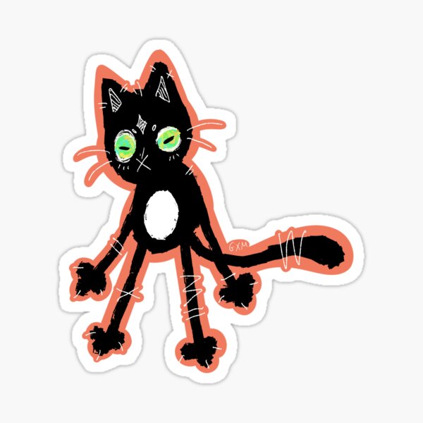 Vista previa del artículo con la obra «Smol gato feo», diseñado y vendido por ghostiexmink.
