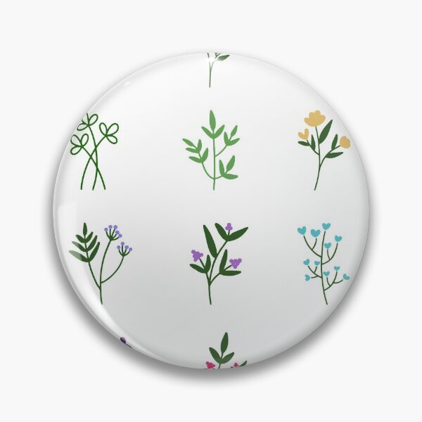 Item preview, Cute Flower Stickers for Bullet Journal  designed and sold by YuviMK.