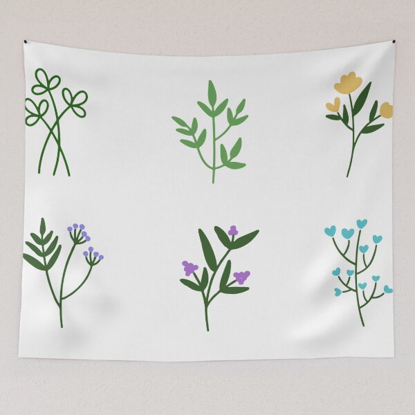 Item preview, Cute Flower Stickers for Bullet Journal  designed and sold by YuviMK.