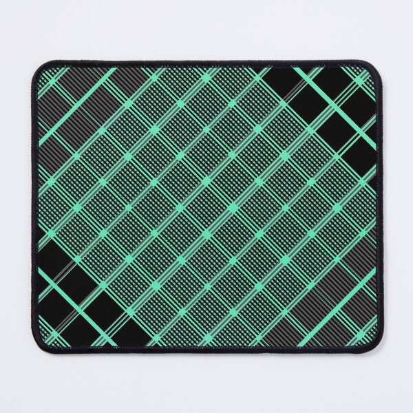 Item preview, Criss Cross Wide Line Pattern Angled in Light Green with Gradated Shades of Black designed and sold by Neil Feigeles.