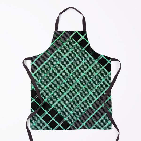 Item preview, Criss Cross Wide Line Pattern Angled in Light Green with Gradated Shades of Black designed and sold by Neil Feigeles.