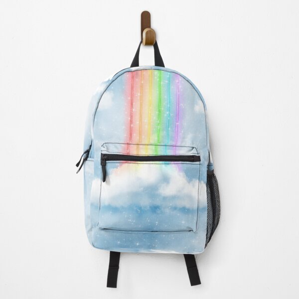 Item preview, Clouds, Blue Sky Rainbow Neon lines Laser designed and sold by Jolly-Yosei.