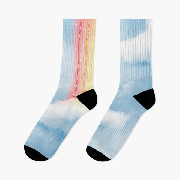 Item preview, Clouds, Blue Sky Rainbow Neon lines Laser  designed and sold by Jolly-Yosei.